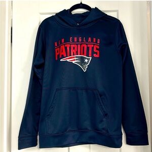 NFL Team Apparel Navy Youth Hoodie
